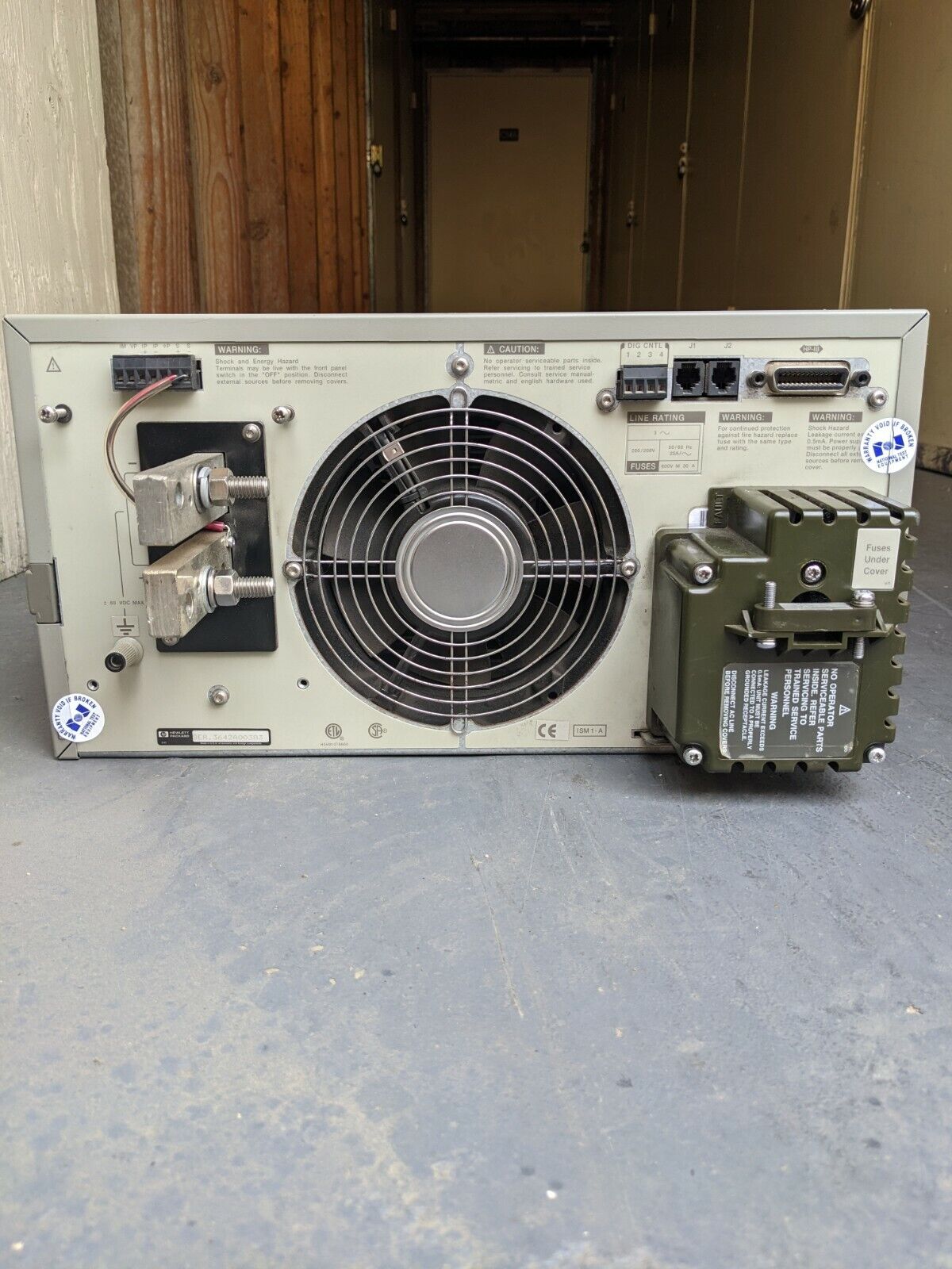Agilent 6683A 5000 Watt System Power Supply, 32V, 160A, Vin 208Vac 3 phase Agilent 6683A 5000 Watt System Power Supply, 32V, 160A, Vin 208Vac 3 phase